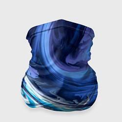 Бандана-труба Абстрактные волны, цвет: 3D-принт