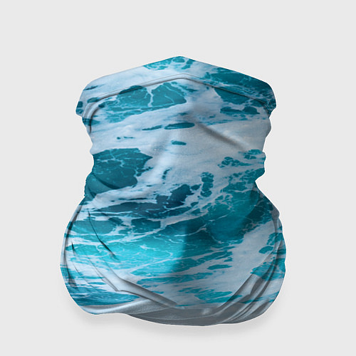 Бандана Вода волны пена море / 3D-принт – фото 1