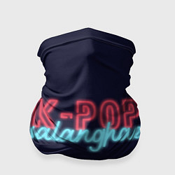Бандана-труба LOVE K-POP, цвет: 3D-принт