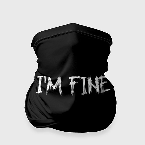 Бандана Im Fine / 3D-принт – фото 1