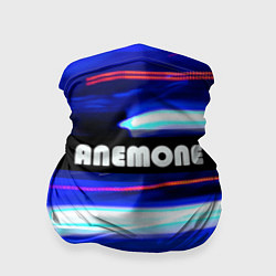 Бандана-труба ANEMONE, цвет: 3D-принт