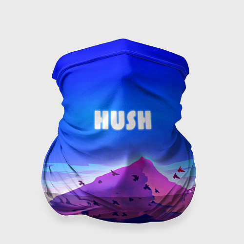 Бандана HUSH / 3D-принт – фото 1