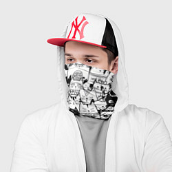 Бандана-труба Котики, цвет: 3D-принт — фото 2