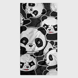 Бандана-труба Смешные панды, цвет: 3D-принт — фото 2