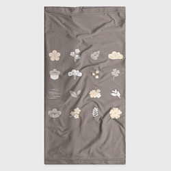 Бандана-труба Флора, цвет: 3D-принт — фото 2