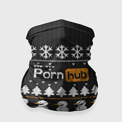 Бандана-труба Christmas PornHub, цвет: 3D-принт