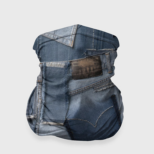 Бандана Jeans life / 3D-принт – фото 1