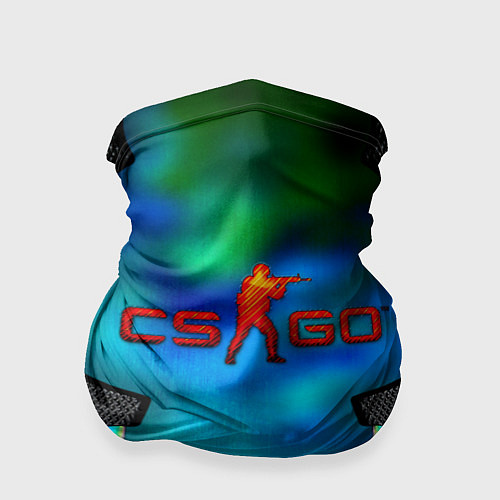 Бандана CS GO blue gem / 3D-принт – фото 1