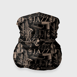 Бандана-труба Jazz, цвет: 3D-принт