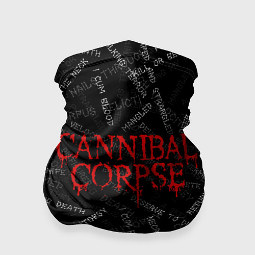 Бандана Cannibal Corpse Songs Z / 3D-принт – фото 1