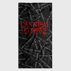 Бандана-труба Cannibal Corpse Songs Z, цвет: 3D-принт — фото 2