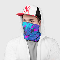 Бандана-труба Неоновые краски, цвет: 3D-принт — фото 2