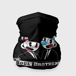 Бандана-труба The Soul Brothers, цвет: 3D-принт