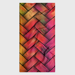 Бандана-труба Colorful weave, цвет: 3D-принт — фото 2