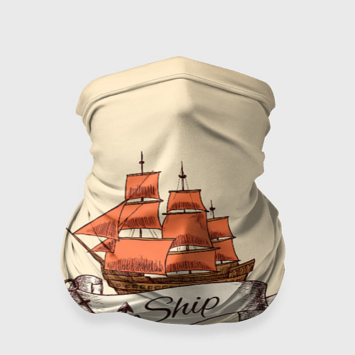 Бандана Корабль Ship / 3D-принт – фото 1
