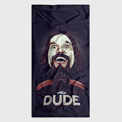 Бандана-труба Большой Лебовский The Dude, цвет: 3D-принт — фото 2