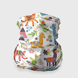 Бандана-труба Ламы, цвет: 3D-принт