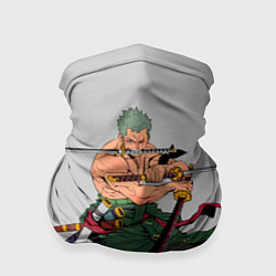 Бандана-труба Арт Ророноа Зоро, One Piece, цвет: 3D-принт
