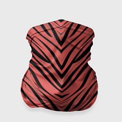 Бандана-труба Полосатый тигровый узор, цвет: 3D-принт
