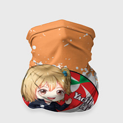 Бандана-труба Yachi Hitoka Haikyu Волейбол Z, цвет: 3D-принт