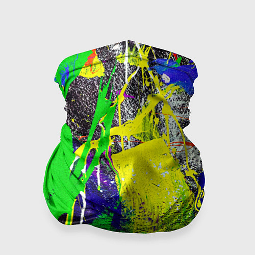 Бандана Брызги красок Grunge Paints / 3D-принт – фото 1