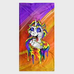 Бандана-труба Единорог Unicorn Rainbow Z, цвет: 3D-принт — фото 2