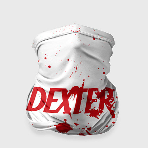 Бандана Dexter logo Декстер брызги крови / 3D-принт – фото 1