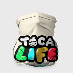 Бандана-труба Toca Life: Persons, цвет: 3D-принт