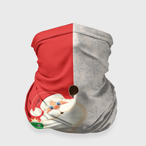 Бандана Дед Мороз селфи / 3D-принт – фото 1