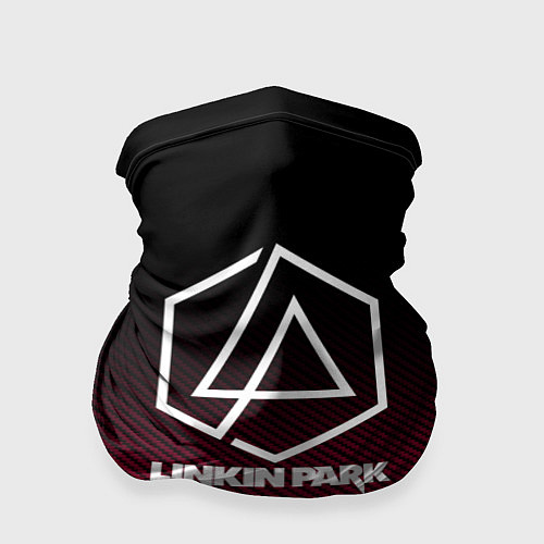 Бандана LINKIN PARK LOGO CARBON / 3D-принт – фото 1