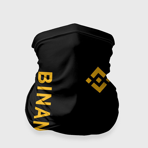 Бандана БИНАНС ЛОГО КАРБОН BINANCE LOGO / 3D-принт – фото 1