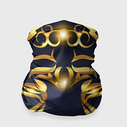 Бандана-труба Золотой символ года Тигр, цвет: 3D-принт