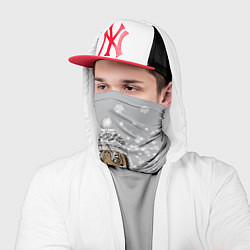 Бандана-труба Снежный тигр, цвет: 3D-принт — фото 2