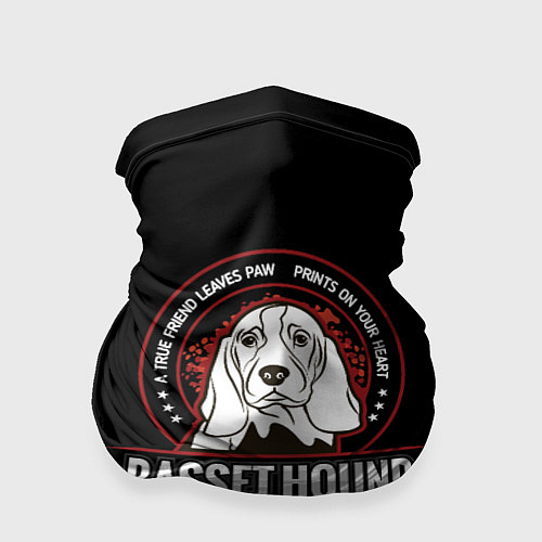 Бандана Бассет Хаунд Basset Hound / 3D-принт – фото 1