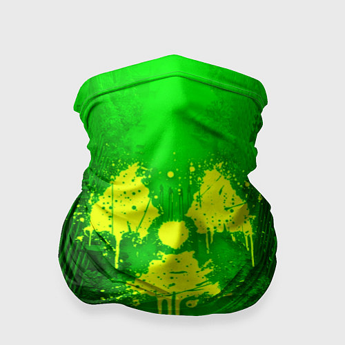 Бандана STALKER LOGO RADIATOIN NEON TOXIC / 3D-принт – фото 1