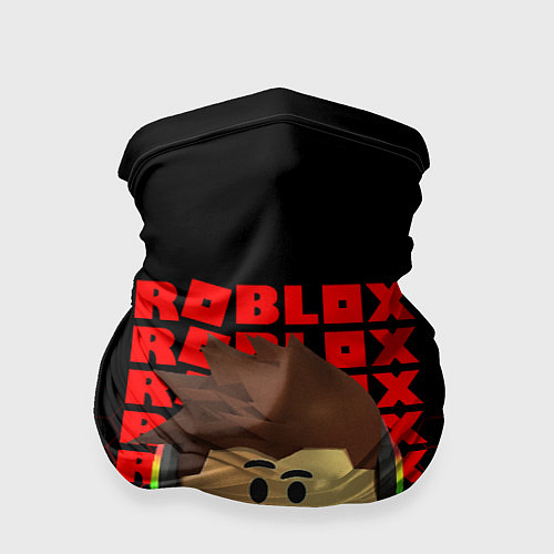 Бандана ROBLOX LEGO FACE УЗОР СОТЫ / 3D-принт – фото 1