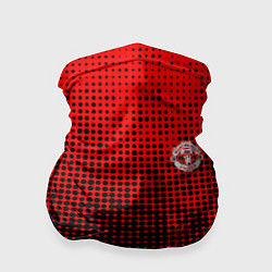 Бандана-труба MU red-black, цвет: 3D-принт