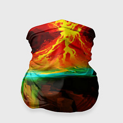 Бандана-труба Кратер Вулкана, цвет: 3D-принт
