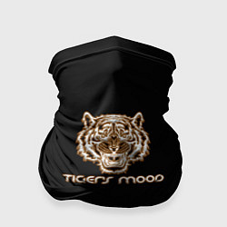 Бандана-труба Tigerss mood, цвет: 3D-принт