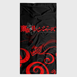 Бандана-труба ТОКИЙСКИЕ МСТИТЕЛИ ТАТУ ДРАКЕНА TOKYO REVENGERS, цвет: 3D-принт — фото 2