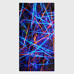Бандана-труба NEON LINES Glowing Lines Effect, цвет: 3D-принт — фото 2