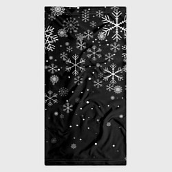 Бандана-труба Снежинки - С Новый год, цвет: 3D-принт — фото 2