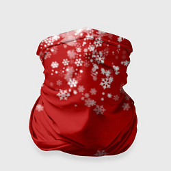 Бандана-труба Вечный снегопад, цвет: 3D-принт