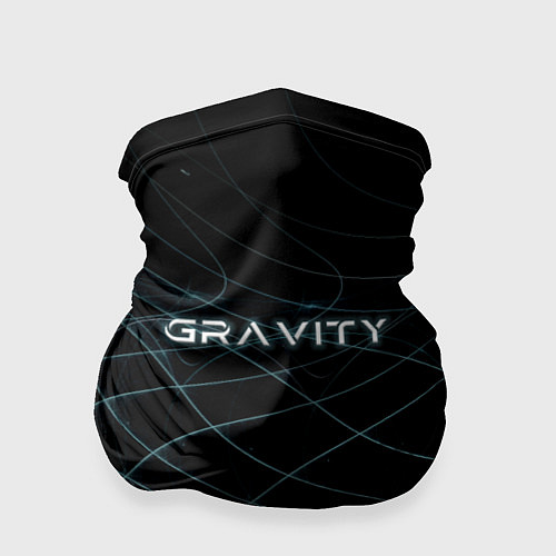 Бандана Gravity blue line theme / 3D-принт – фото 1