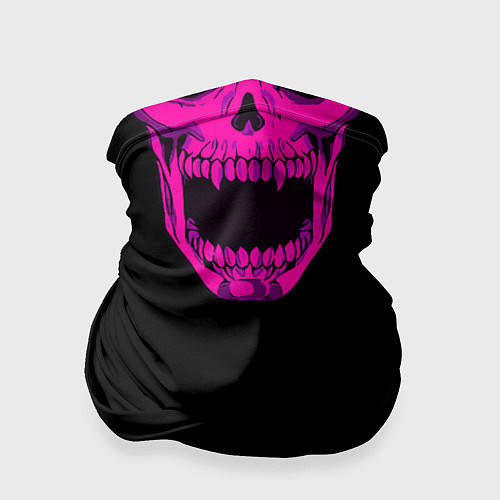 Бандана KILLER QUEEN PINK SKULL / 3D-принт – фото 1