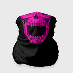 Бандана-труба KILLER QUEEN PINK SKULL, цвет: 3D-принт