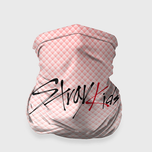 Бандана Stray kids лого, K-pop ромбики / 3D-принт – фото 1