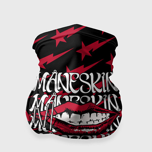 Бандана MANESKIN LOGO ГУБЫ / 3D-принт – фото 1