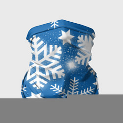 Бандана-труба Снежное небо, цвет: 3D-принт