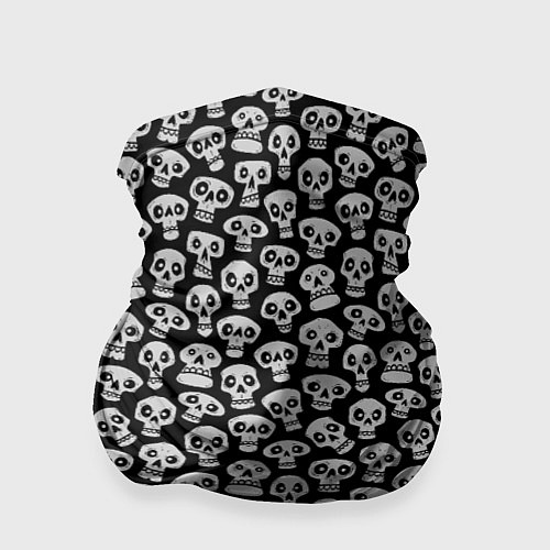 Бандана Funny skulls / 3D-принт – фото 1